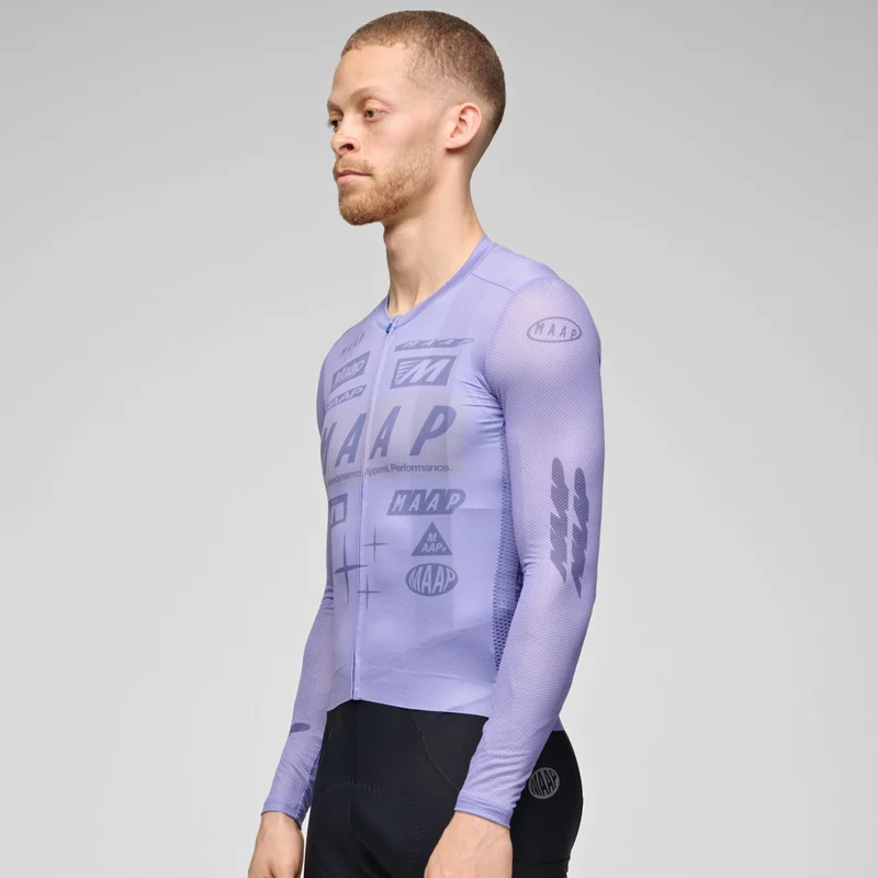 Maglia maniche lunghe Maap Drome Pro Air 3.0 - Viola
