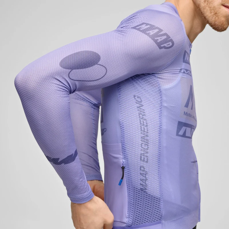 Maglia maniche lunghe Maap Drome Pro Air 3.0 - Viola