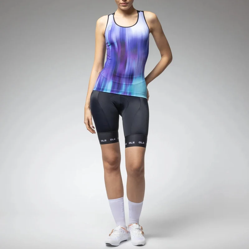 Top donna Ale Pragma Crazy - Blu