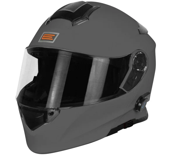CASCO MODULARE DELTA CON BLUETOOTH INTEGRATO TITANIO OPACO ORIGINE