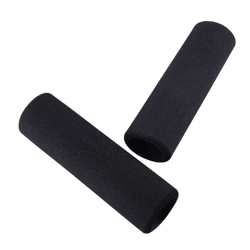 COPRIMANOPOLE MOTO E SCOOTER IN SPUGNA NERO 120 MM