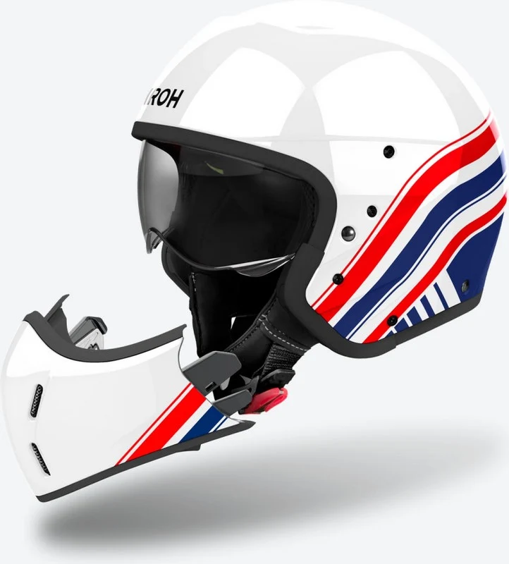 CASCO SCOMPONIBILE AIROH J 110 EON GLOSS J1E55