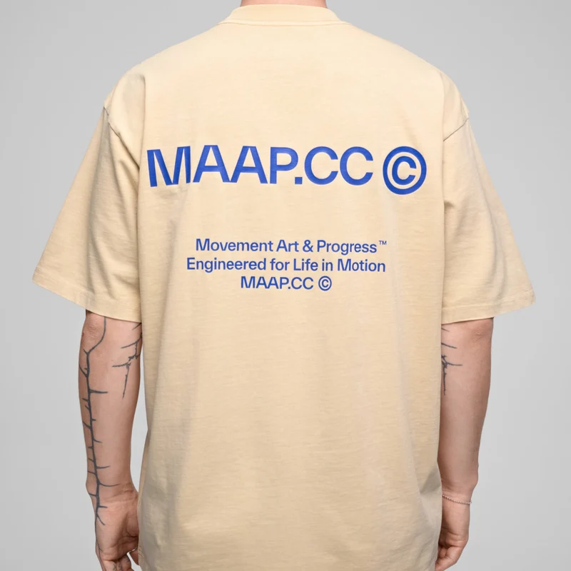 T-shirt Maap Essentials CC - Beige