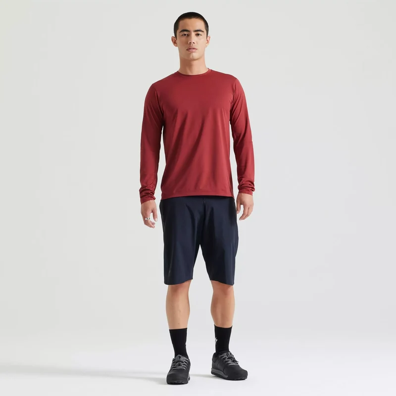Maglia maniche lunghe mtb Specialized Gravity Training - Rosso