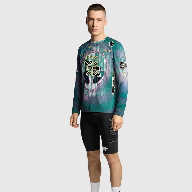 Maglia maniche lunghe Assos EF Education EasyPost 2026 Tactica S11 - Spooky Edition