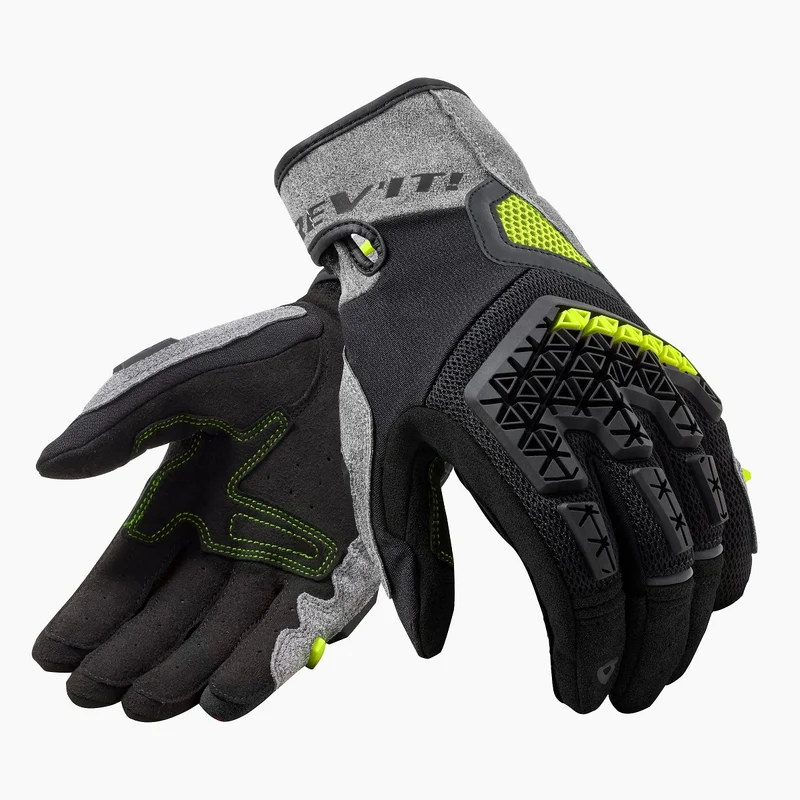 GUANTI UOMO REVIT MANGROVE ARGENTO NERO