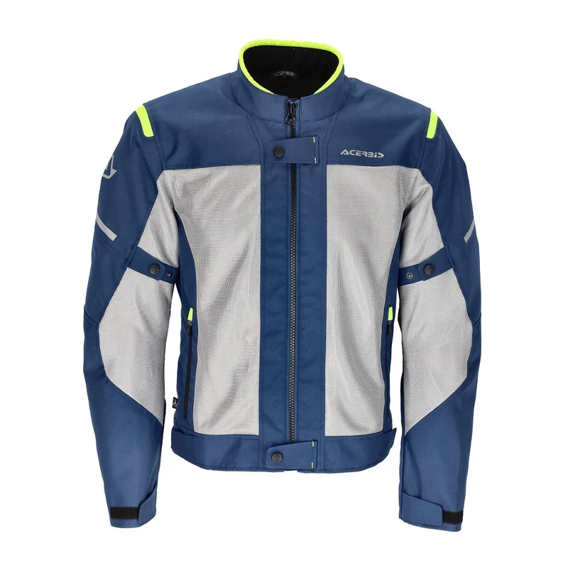 GIUBBINO ACERBIS RAMSEY UOMO TRAFORATO CE BLU-GIALLO