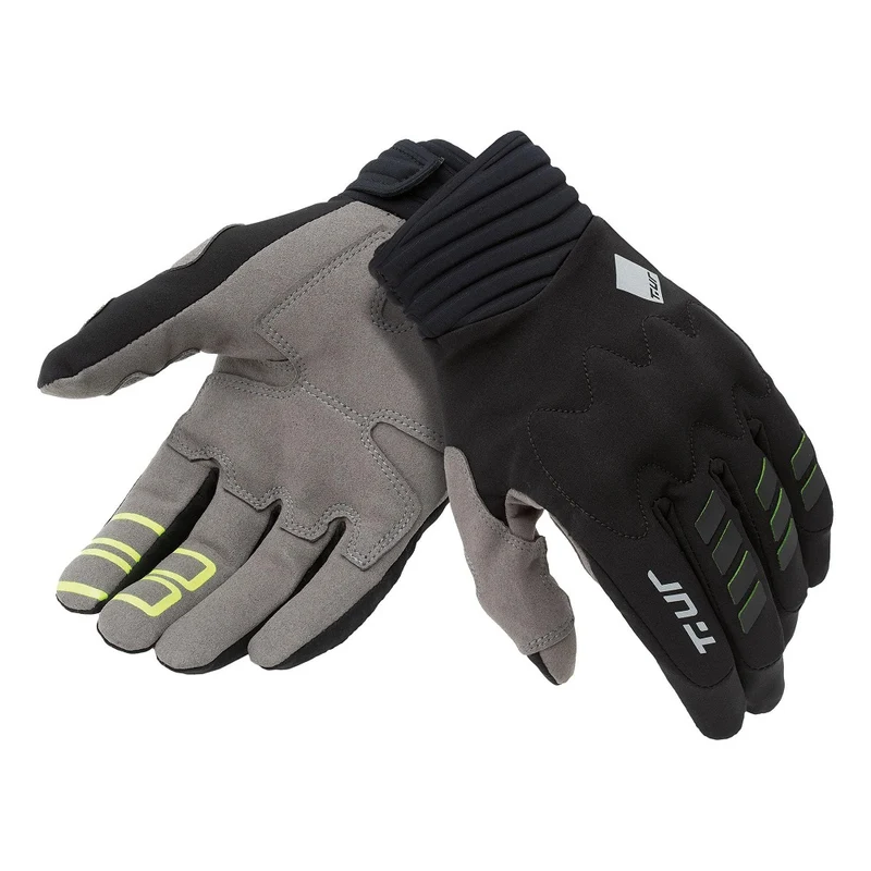 GUANTI UOMO TUR G-SIX PRO NERO GIALLO FLU