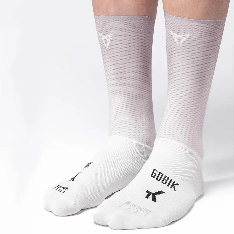 Calze Gobik Vortex 2.0 Dusk - Bianco
