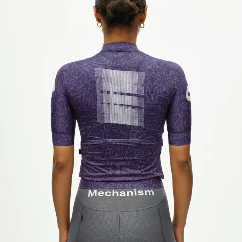 Maglia donna Pas Normal Studios Mechanism Logo AOP RTN - Viola