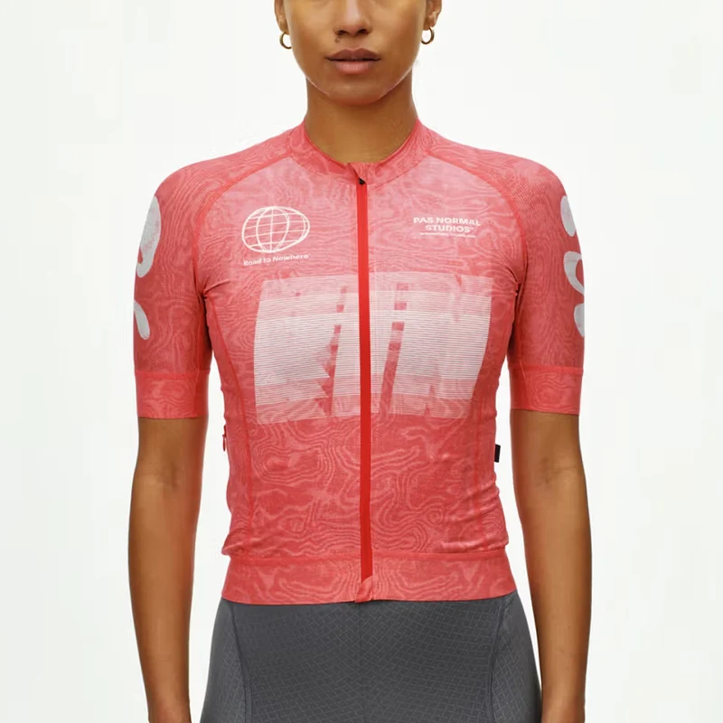 Maglia donna Pas Normal Studios Mechanism Logo AOP RTN - Rosso
