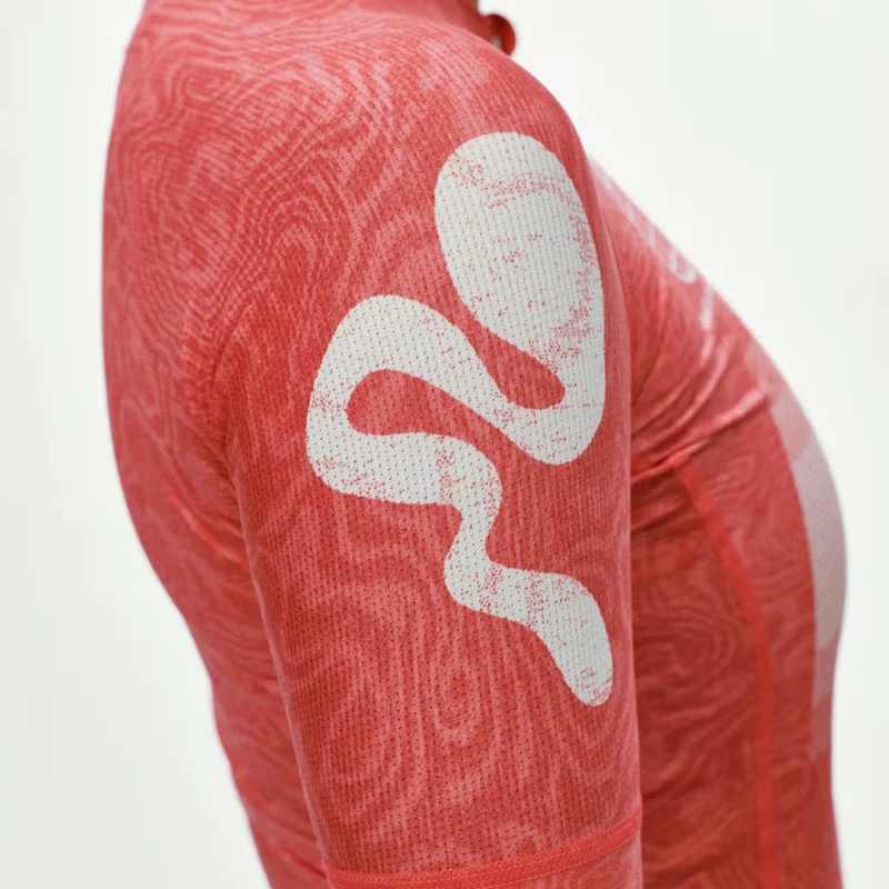 Maglia donna Pas Normal Studios Mechanism Logo AOP RTN - Rosso
