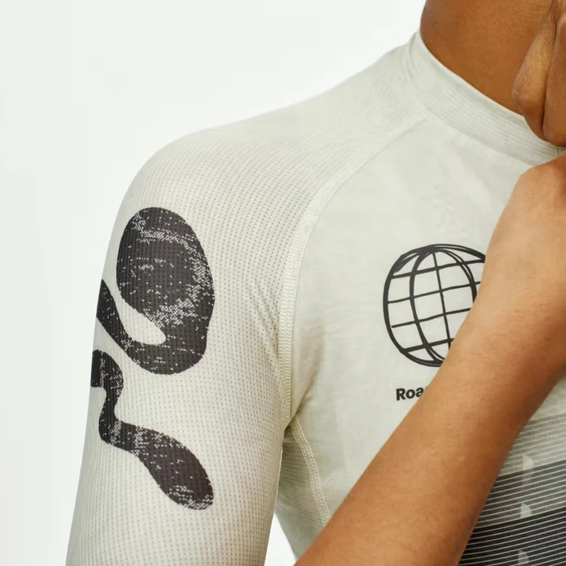 Maglia donna Pas Normal Studios Mechanism Logo AOP RTN - Bianco