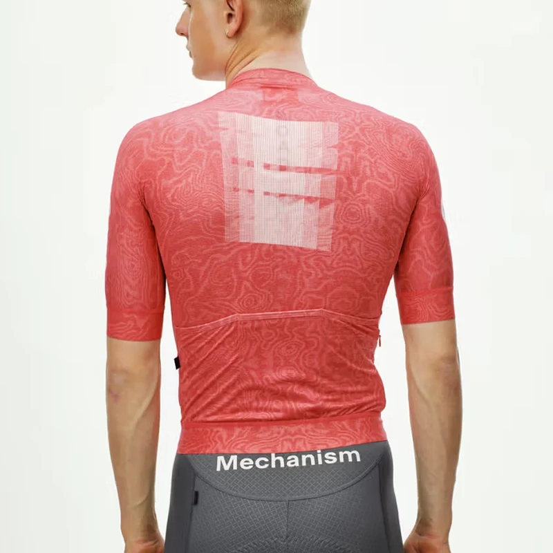 Maglia Pas Normal Studios Mechanism Logo AOP RTN - Rosso