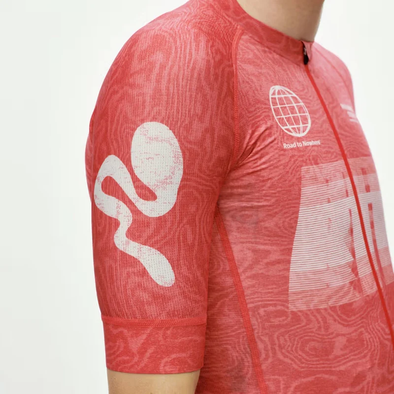 Maglia Pas Normal Studios Mechanism Logo AOP RTN - Rosso