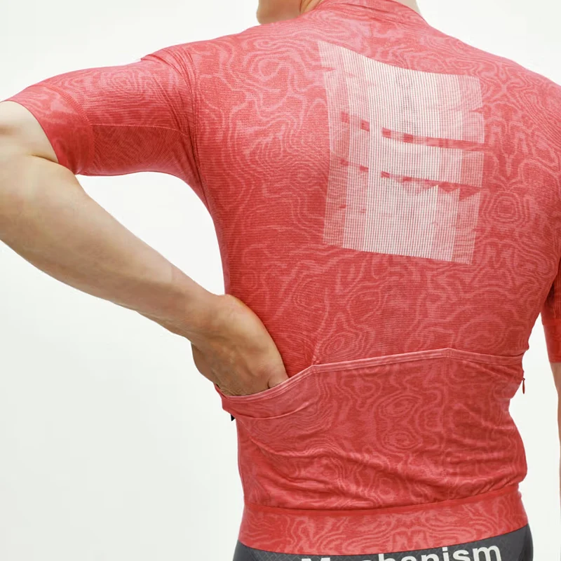 Maglia Pas Normal Studios Mechanism Logo AOP RTN - Rosso