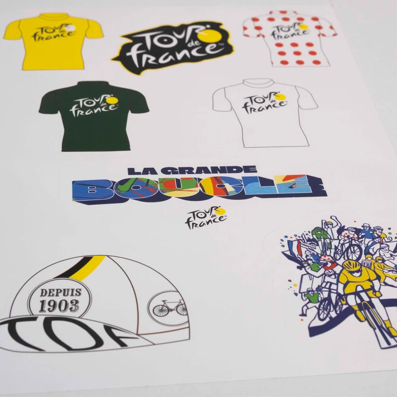 Set Adesivi Tour de France