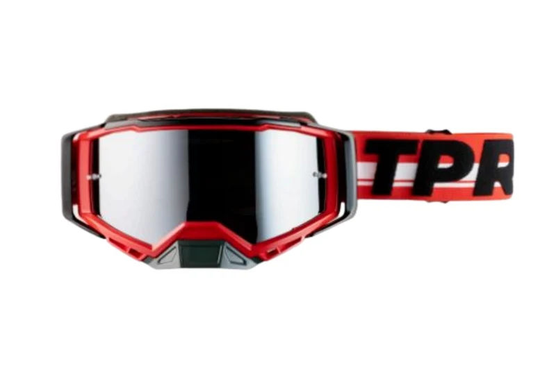 MASCHERA TPR OFF-ROAD PRORACE ROSSO-BIANCO-NERO
