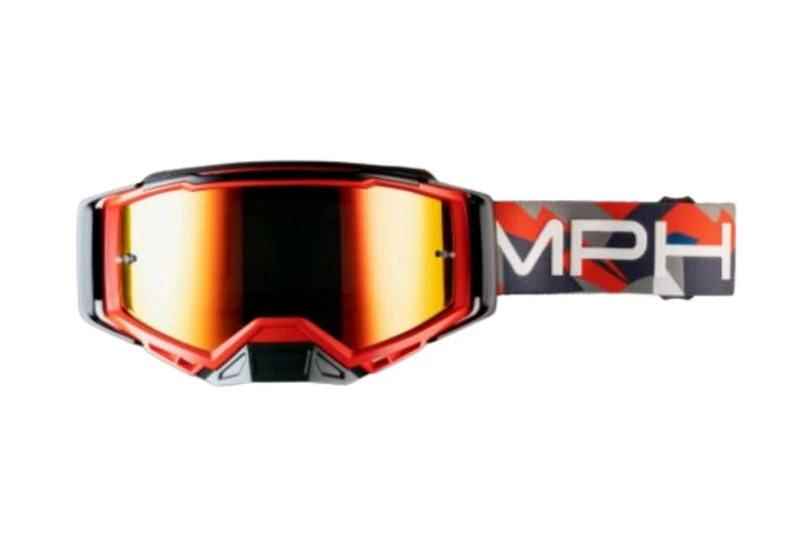 MASCHERA MPH OFF-ROAD PRORACE ROSSO-BLU-GRIGIO