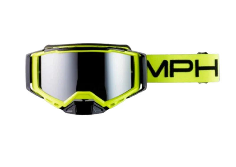 MASCHERA MPH OFF-ROAD PRORACE NERO-GIALLA