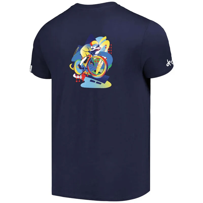 T-Shirt Tour de France Couleurs - Blu