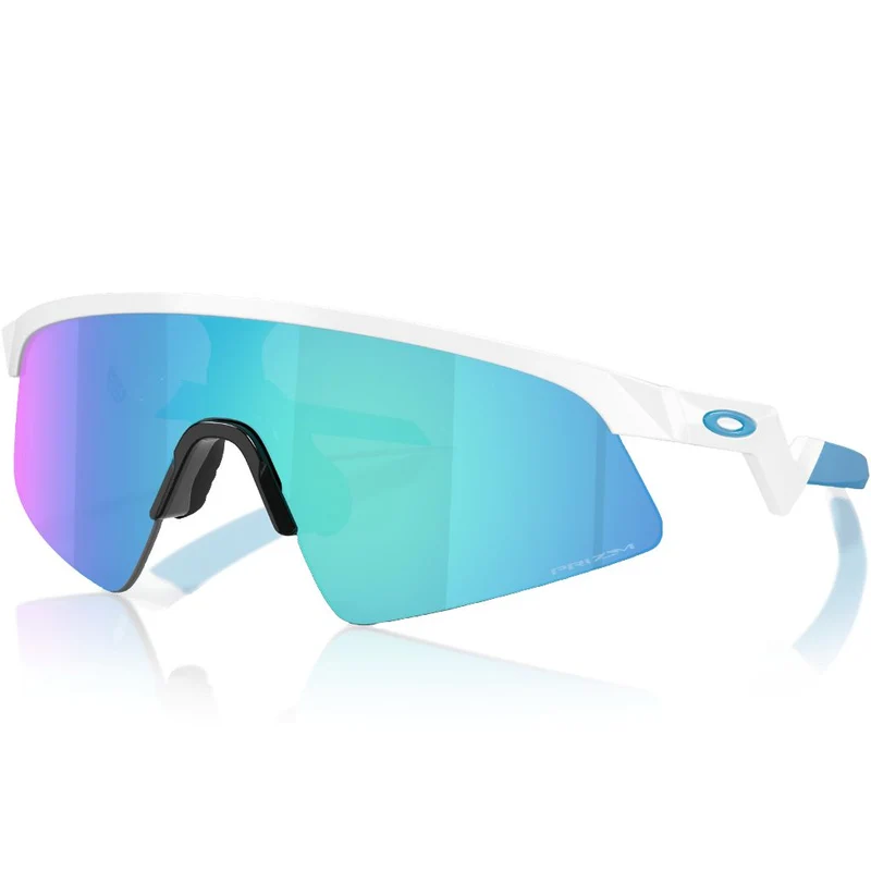 Occhiali bambino Oakley Resistor Sweep - Polished White Prizm Sapphire