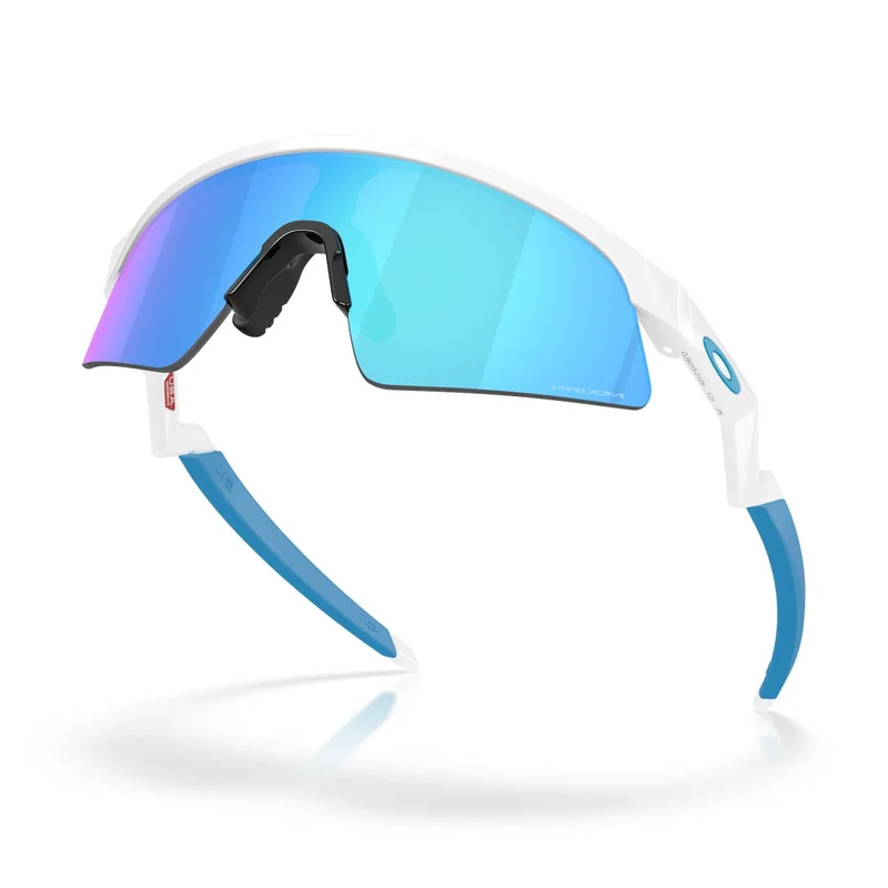 Occhiali bambino Oakley Resistor Sweep - Polished White Prizm Sapphire