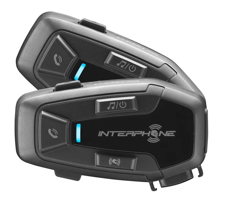 KIT INTERFONO DOPPIO BT.INTERPHOUCOM7RTP REMOVIBILE DA CASCO