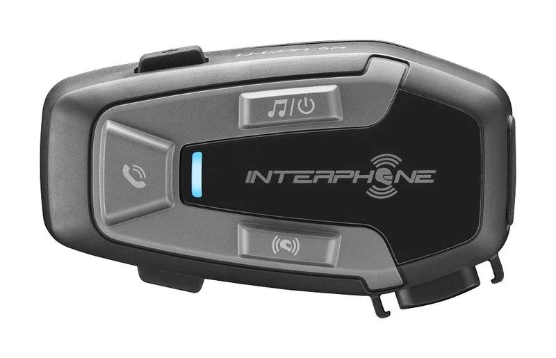 KIT INTERFONO SINGOLO BT. INTERPHOUCOM6R REMOVIBILE DA CASCO