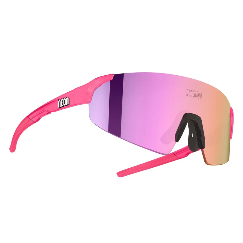Occhiali Neon Superfly - Pink fluo mirror violet