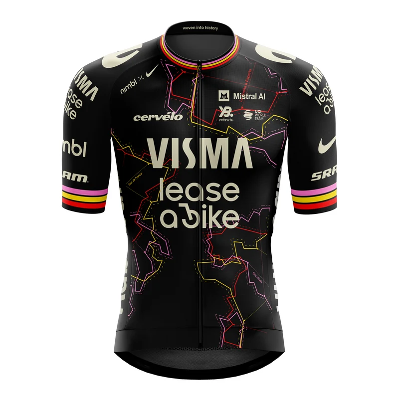 Maglia Team Visma Lease a bike 2026 - Giro Trilogy