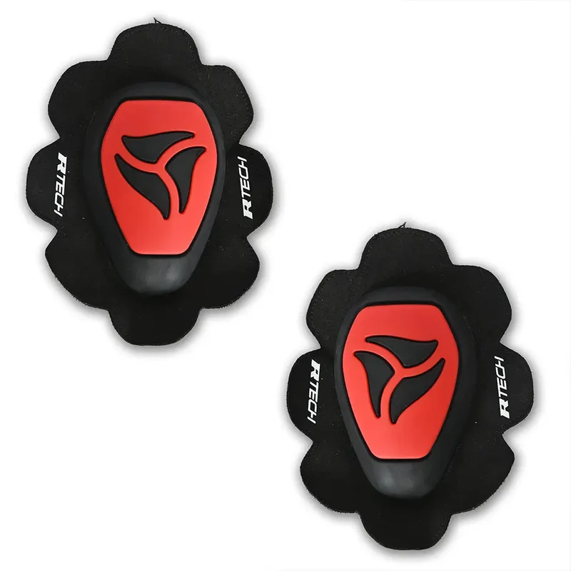 R-TECH KNEE SLIDER ACCESSORI NERO ROSSO