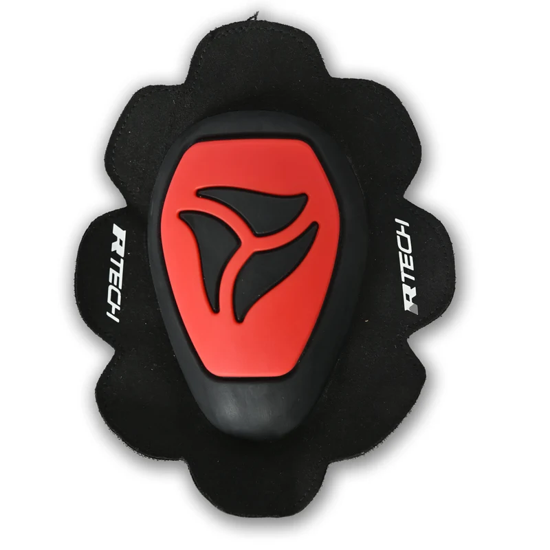 R-TECH KNEE SLIDER ACCESSORI NERO ROSSO