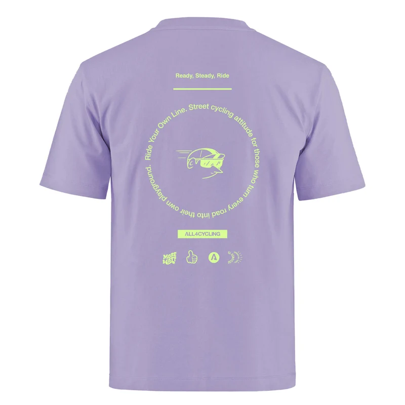T-shirt More Watt - Lilla
