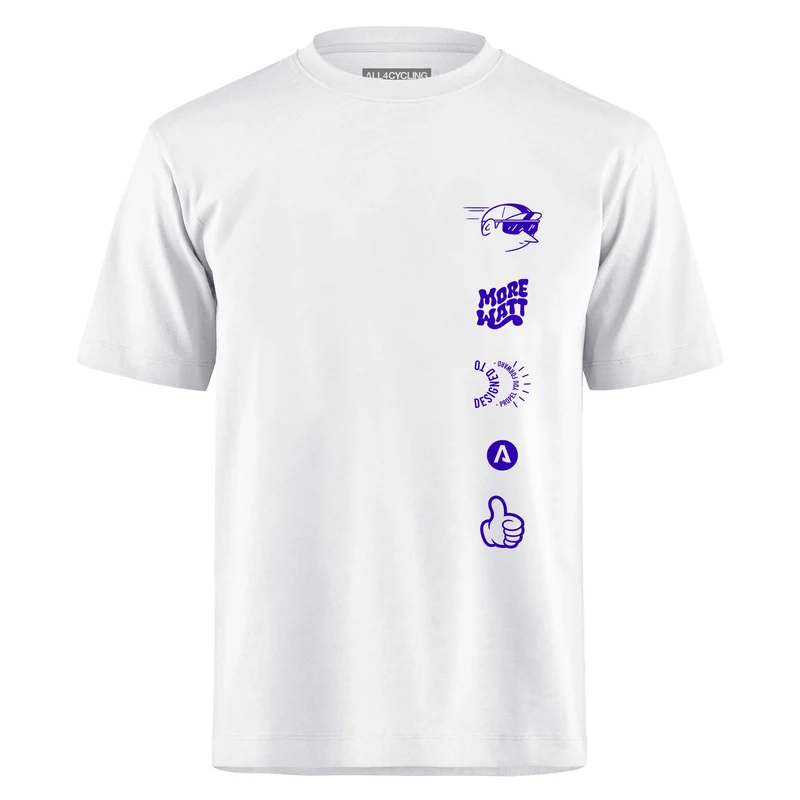 T-shirt More Watt - Bianco