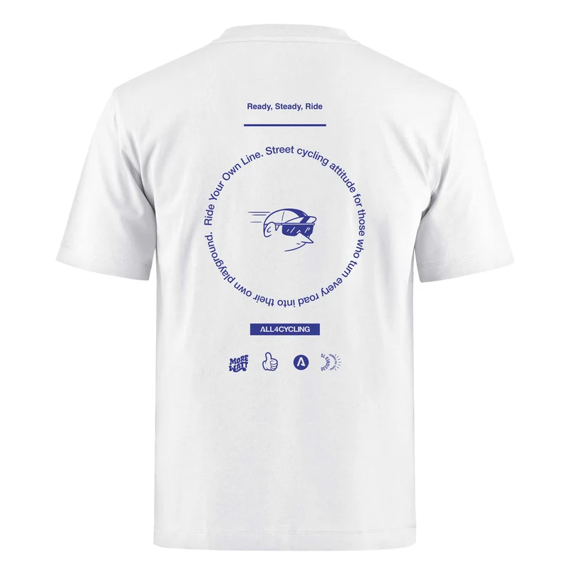 T-shirt More Watt - Bianco
