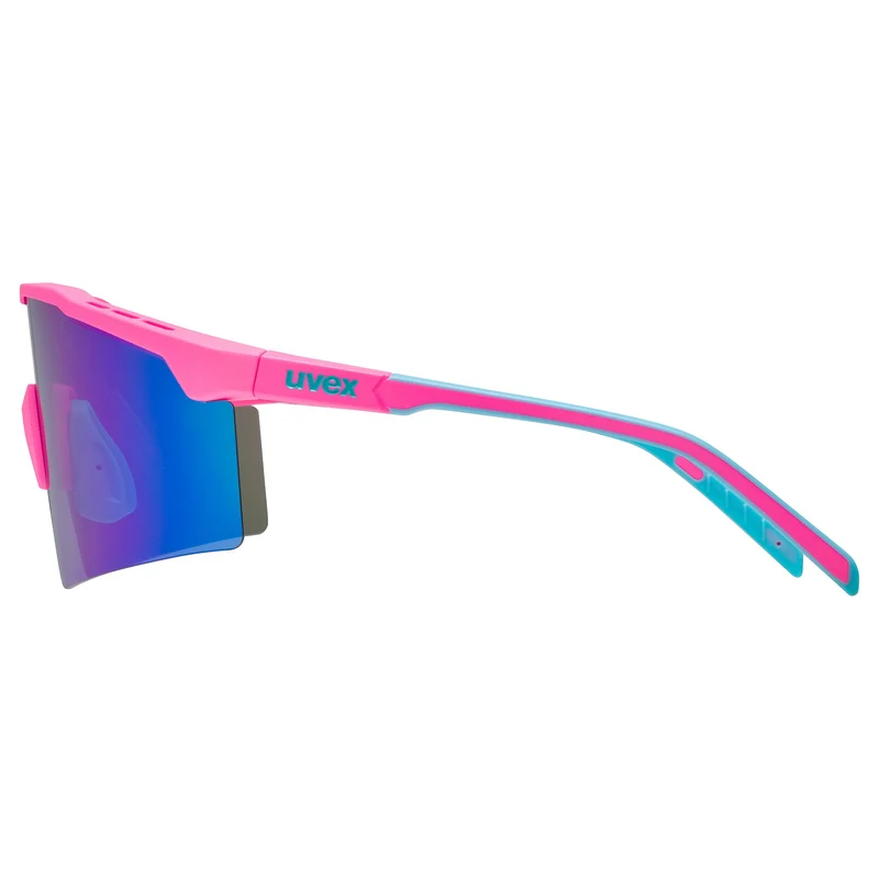 Occhiali Uvex Flowline - Pink Matt Mirror Blue