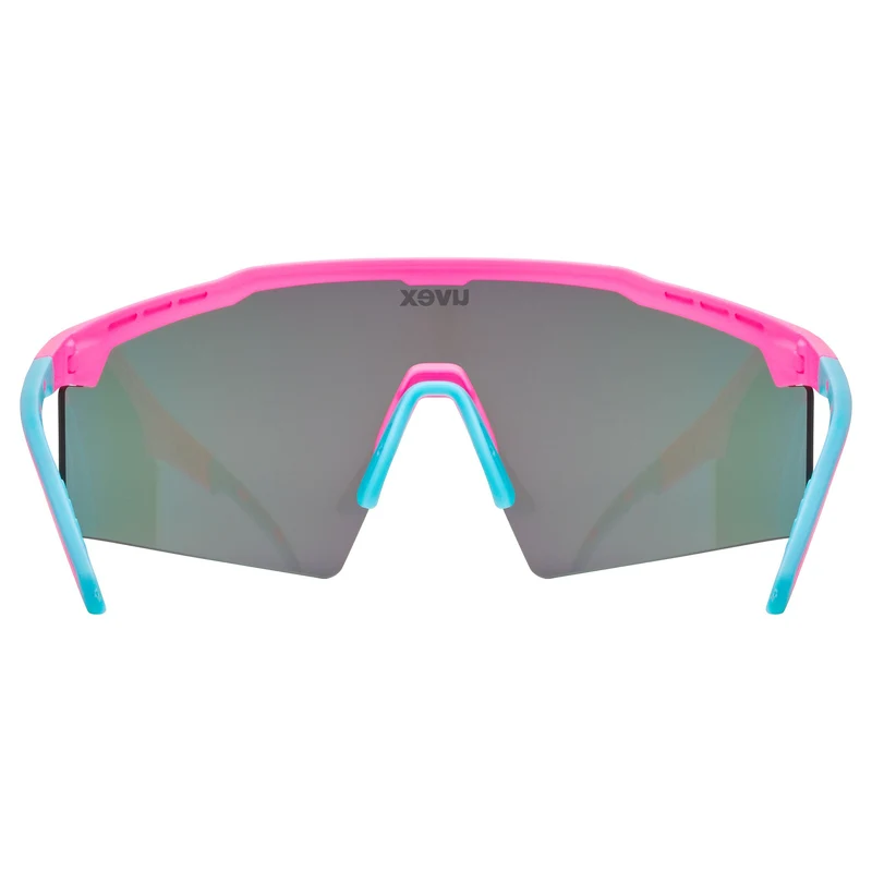 Occhiali Uvex Flowline - Pink Matt Mirror Blue