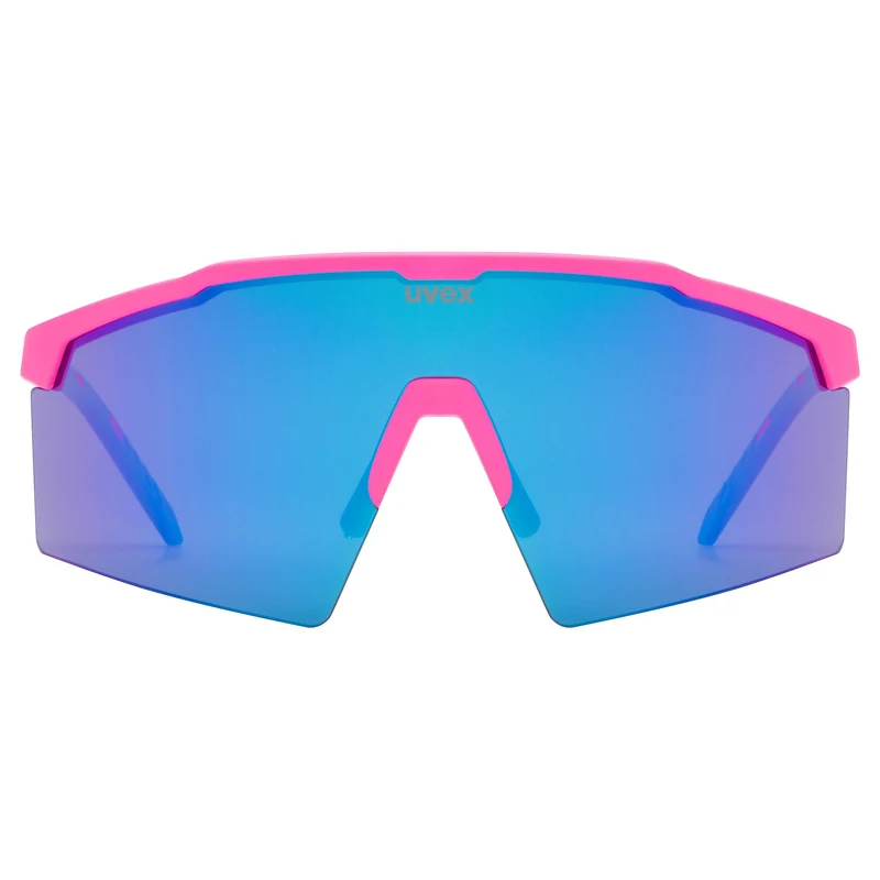 Occhiali Uvex Flowline - Pink Matt Mirror Blue