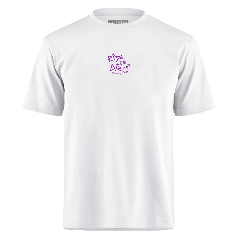 T-shirt Ride or Die - Bianco