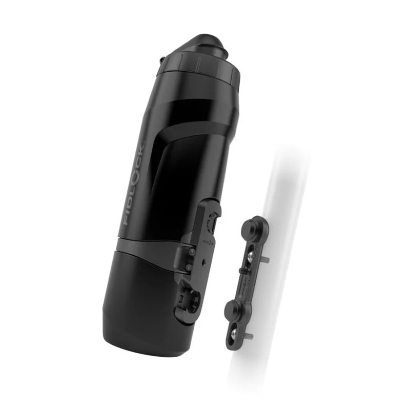 Borraccia Fidlock Twist 800 + bike base - Nero