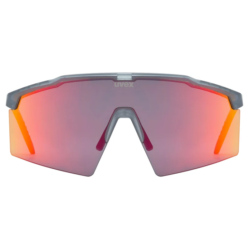 Occhiali Uvex Flowline - Smoke Matt Mirror Red