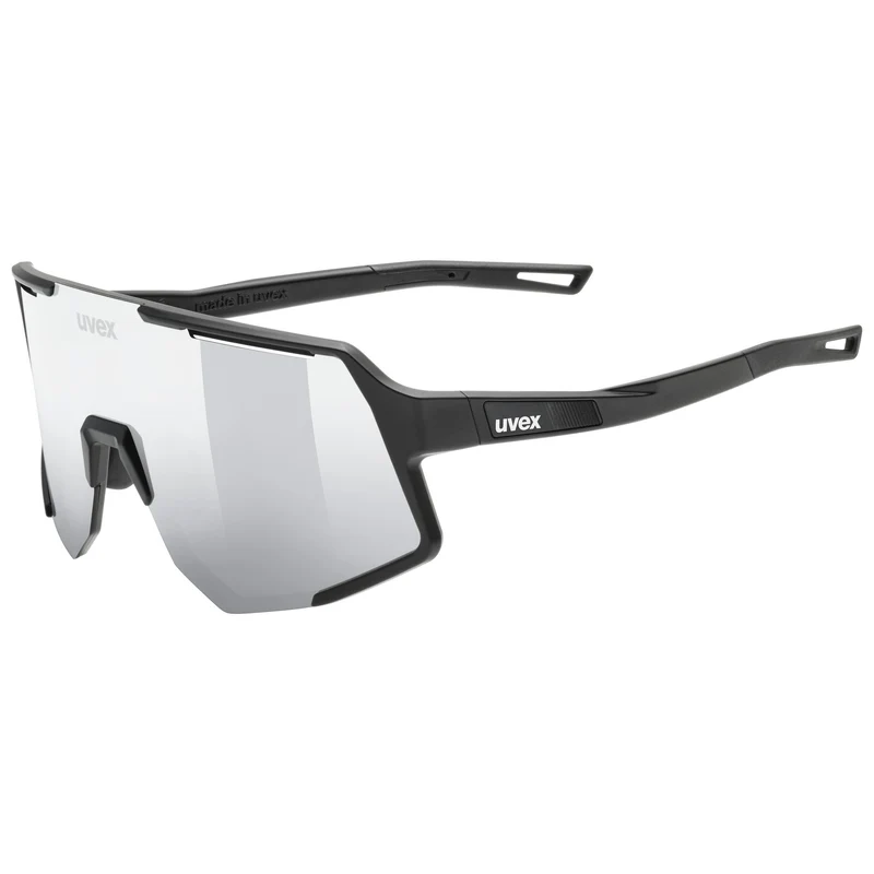Occhiali Uvex Sequenze - Black Matte Mirror Silver