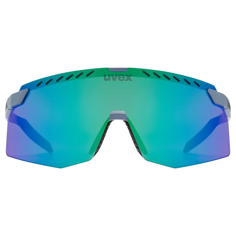 Occhiali Uvex Pace Stage - Grey Matte Mirror Green
