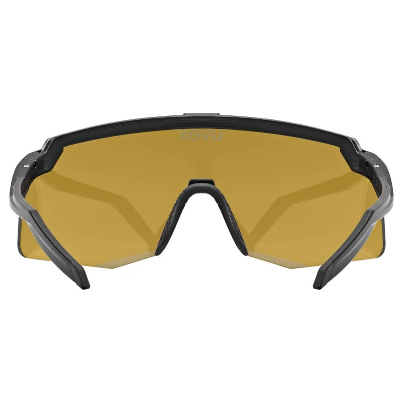 Occhiali Uvex Pace Stage S CV - Black Matt Mirror blue