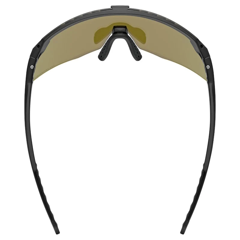 Occhiali Uvex Pace Stage S CV - Black Matt Mirror blue