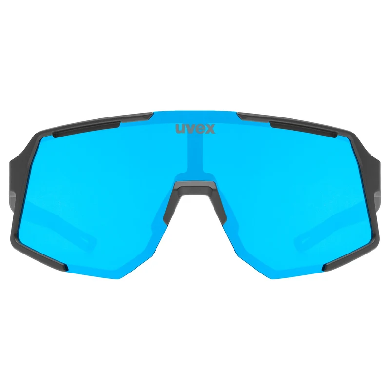 Occhiali Uvex Sequenze - Black Matte Mirror Blue