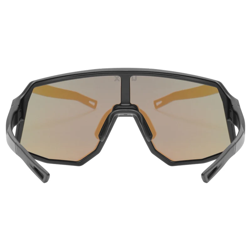 Occhiali Uvex Sequenze - Black Matte Mirror Blue