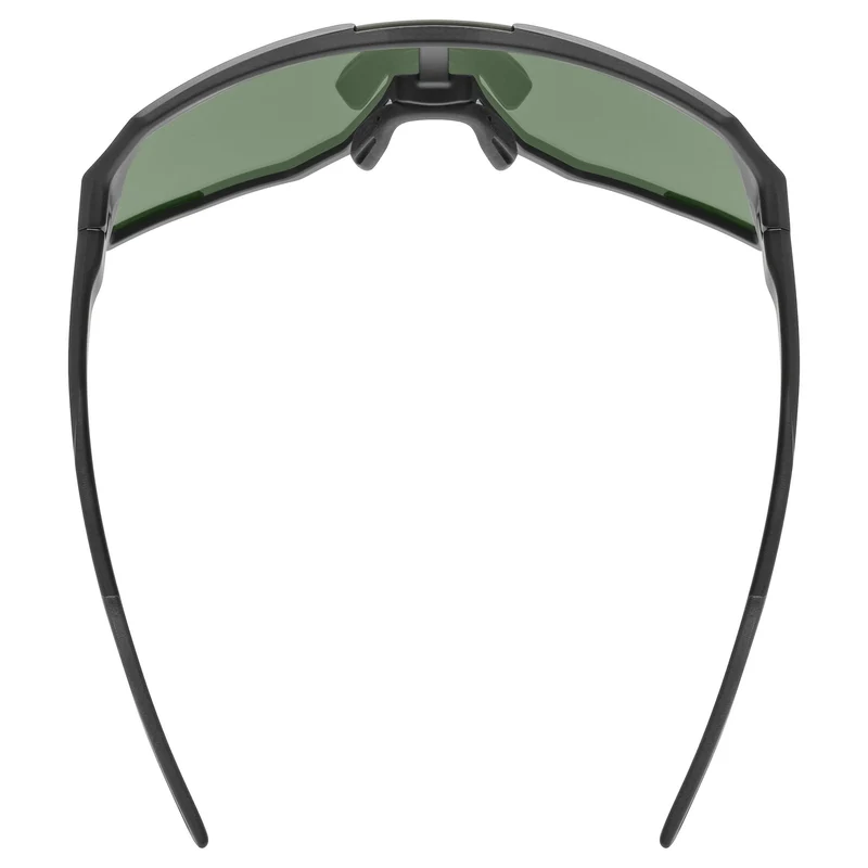 Occhiali Uvex Sequenze - Black Matte Mirror Blue