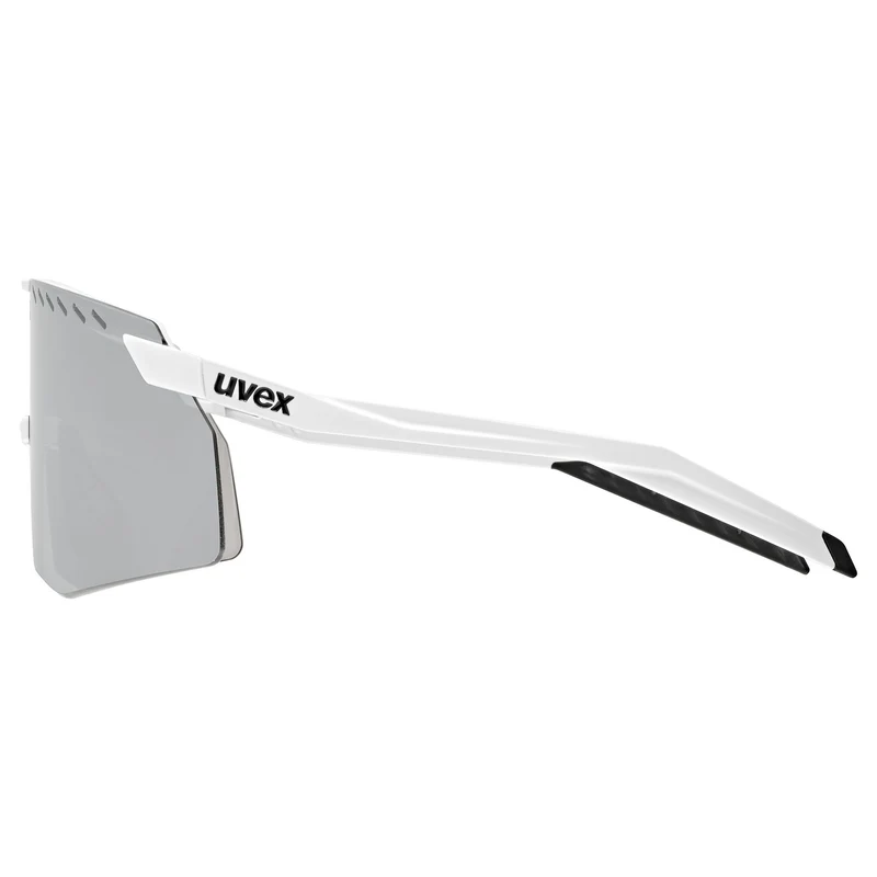 Occhiali Uvex Pace Stage - White Matt Mirror Silver